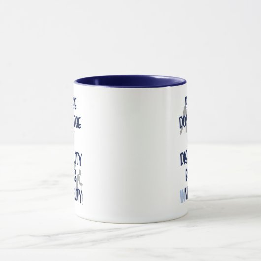 Behinderung/INSichtbarkeit Tasse (Zentrum)