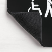 Behinderung Monat Advocate Geschenk Abi Mousepad (Ecke)