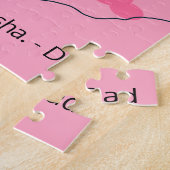 Behinderung wird dich nicht unten halten: Rosa & Puzzle (Seite)