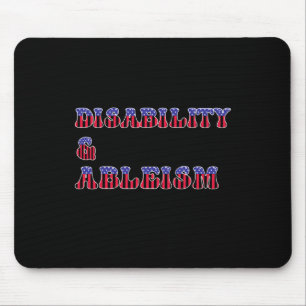Behinderungs- und Ableisrechte sind Zivile Rechte Mousepad