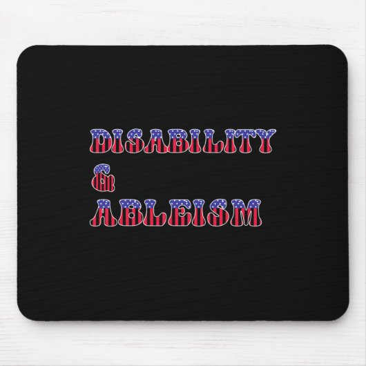 Behinderungs- und Ableisrechte sind Zivile Rechte Mousepad (Vorne)