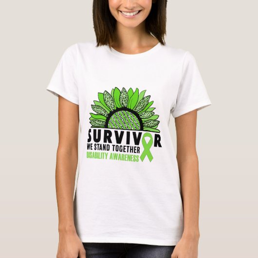 BEHINDERUNGSBEWUSSTSEIN T-Shirt (Vorderseite)