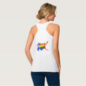 Behinderungsstolz Tank Top (Rückseite Vollansicht)