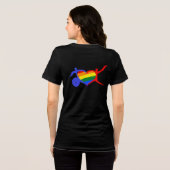 Behinderungsstolz Tri-Blend Shirt (Rückseite voll)