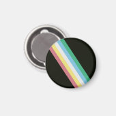 Behinderungsstolzflagge  magnet (Vorderseite/Rückseite)