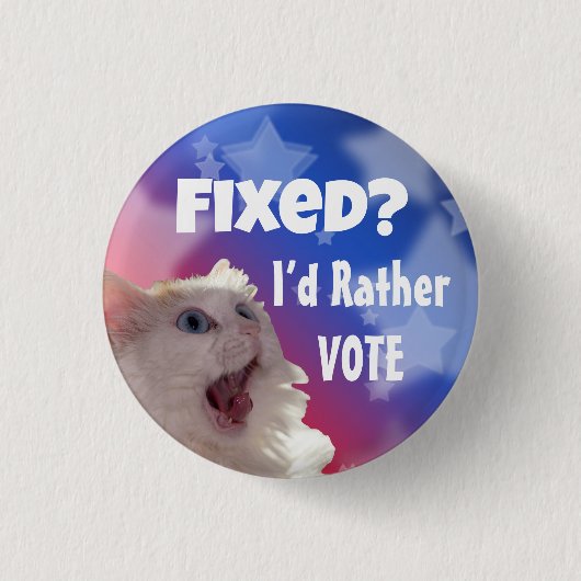 Behoben? Ich habe eher abgestimmt Button (Vorderseite)