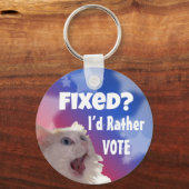 Behoben? Ich habe eher abgestimmt Schlüsselanhänger (Rückseite)