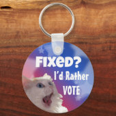 Behoben? Ich habe eher abgestimmt Schlüsselanhänger (Vorderseite)