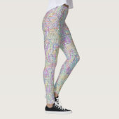 Behoben Math Equations Word Search Puzzle Leggings (Rechts)