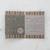 BEHOLD Black Madonna and Child Christmas Card Karte (Innenseite)