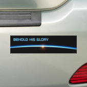 "BEHOLD SEIN GLORY" Autoaufkleber der dünnen blaue (Auf Auto)