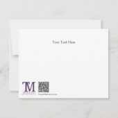 Behold your King Flat Notecard Mitteilungskarte (Rückseite)