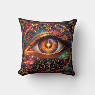 BEHOLDER Cosmic Eye Baumwoll-Wurfkissen Kissen