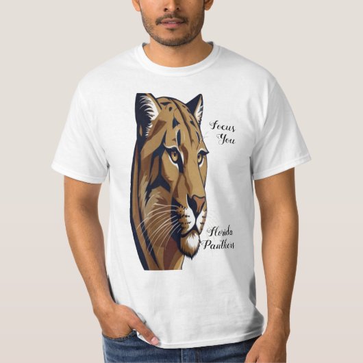 Behörde Florida Panther T-Shirt (Vorderseite)