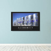 Behörde: Inspiration 2 Leinwanddruck (Insitu (Holzboden))