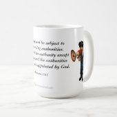 Behörden unterstehen kaffeetasse (VorderseiteRechts)