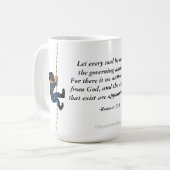 Behörden unterstehen kaffeetasse (Vorderseite Links)