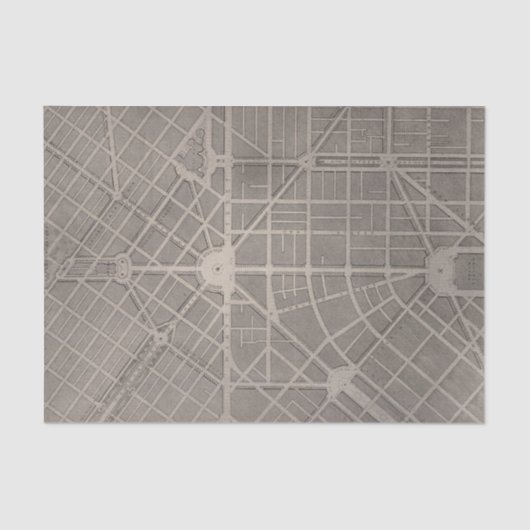 Behördenviertel, San Francisco Seidenpapier (Vorderseite)