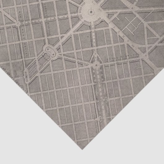 Behördenviertel, San Francisco Seidenpapier (Ausschnitt)