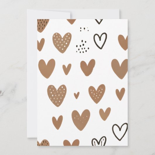 Bei Animal Cub Boho können wir frühzeitig auf eine Einladung (Rückseite)