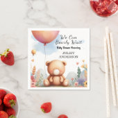 Bei Animal Cub Boho können wir frühzeitig auf eine Serviette (Beispiel)