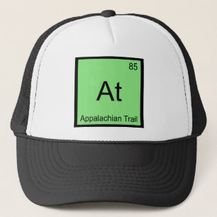 Bei - Appalachian Trail Chemie-Element-Symbol T Truckerkappe