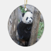 Bei Bei Pandajungsverzierung Keramikornament (Links)