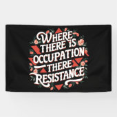 Bei Beruf gibt es Widerstand Banner (Horizontal)