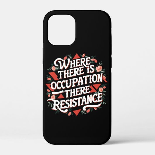 Bei Beruf gibt es Widerstand Case-Mate iPhone Hülle (Rückseite)