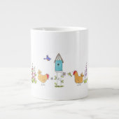 Bei Birdhouse Jumbo-Tasse (Vorderseite)
