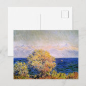 Bei Cap d'Antibes, Mistralwind, Postkarte (Vorne/Hinten)