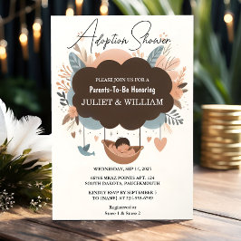 Bei Child Old Son Boho Fun Adoption Day Kinderdusc Einladung