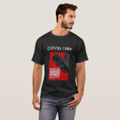 Bei COVID-19 geht es um KONTROLLE T-Shirt (Vorne ganz)
