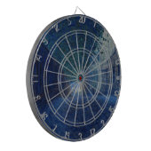 Bei Dämmerung (Nachtlandschaft) (Abend Szene) Dartscheibe (Vorderseite Links)