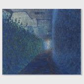 Bei Dämmerung (Nachtlandschaft) (Abend Szene) Geschenkpapier (Flach)