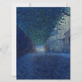 Bei Dämmerung (Nachtlandschaft) (Abend Szene) Karte