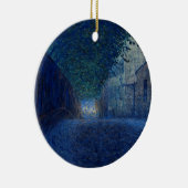 Bei Dämmerung (Nachtlandschaft) (Abend Szene) Keramik Ornament (Rechts)