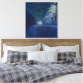 Bei Dämmerung (Nachtlandschaft) (Abend Szene) Leinwanddruck (Insitu (Schlafzimmer))