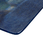 Bei Dämmerung (Nachtlandschaft) (Abend Szene) Schneidebrett (Ecke)