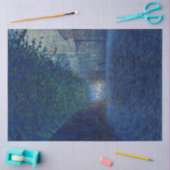 Bei Dämmerung (Nachtlandschaft) (Abend Szene) Seidenpapier (Basteln)