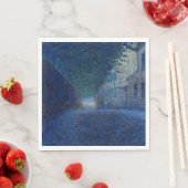 Bei Dämmerung (Nachtlandschaft) (Abend Szene) Serviette (Beispiel)