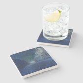 Bei Dämmerung (Nachtlandschaft) (Abend Szene) Steinuntersetzer (Seitenansicht)