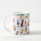 Bei den Cat Town Races, Louis Wain Kaffeetasse (Links)