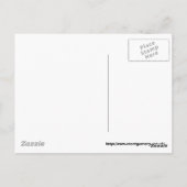 Bei den Rennen Postkarte (Rückseite)