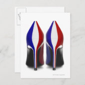 Bei den Schuhen handelt es sich um Schuhe mit hohe Postkarte (Vorne/Hinten)