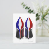 Bei den Schuhen handelt es sich um Schuhe mit hohe Postkarte (Stehend Vorderseite)