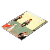 Bei den Vets von Norman Rockwell Notizblock (Linke Seite)