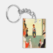 Bei den Vets von Norman Rockwell Schlüsselanhänger (Vorderseite links)