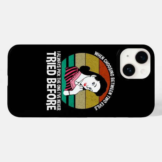 Bei der Auswahl zwischen zwei Evils Case-Mate iPhone Hülle (Rückseite (Horizontal))