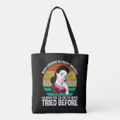 Bei der Auswahl zwischen zwei Evils Tasche (Rückseite)